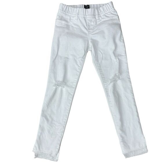 Gap Kids White Slim Stretch Jegging Ankle Length Denim size 8 - Picture 1 of 9